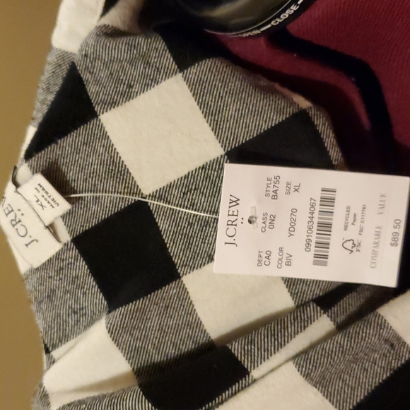 đź–¤J Crew Factoryđź–¤Flannel shirt jacket - Picture 7 of 13